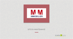 Desktop Screenshot of martimmobilier.com