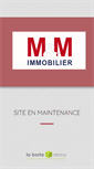Mobile Screenshot of martimmobilier.com